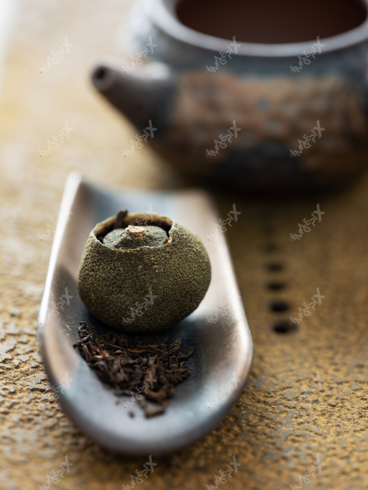 음료 차 말린잎 보이차